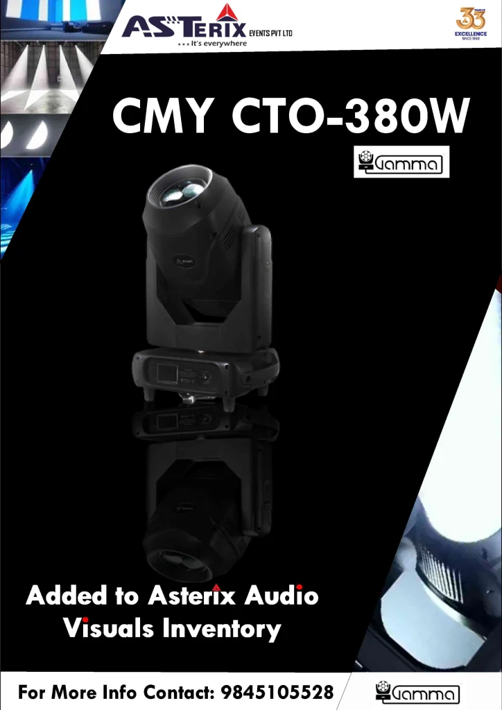 LIGHT INVENTORY-CMY CTO-380W