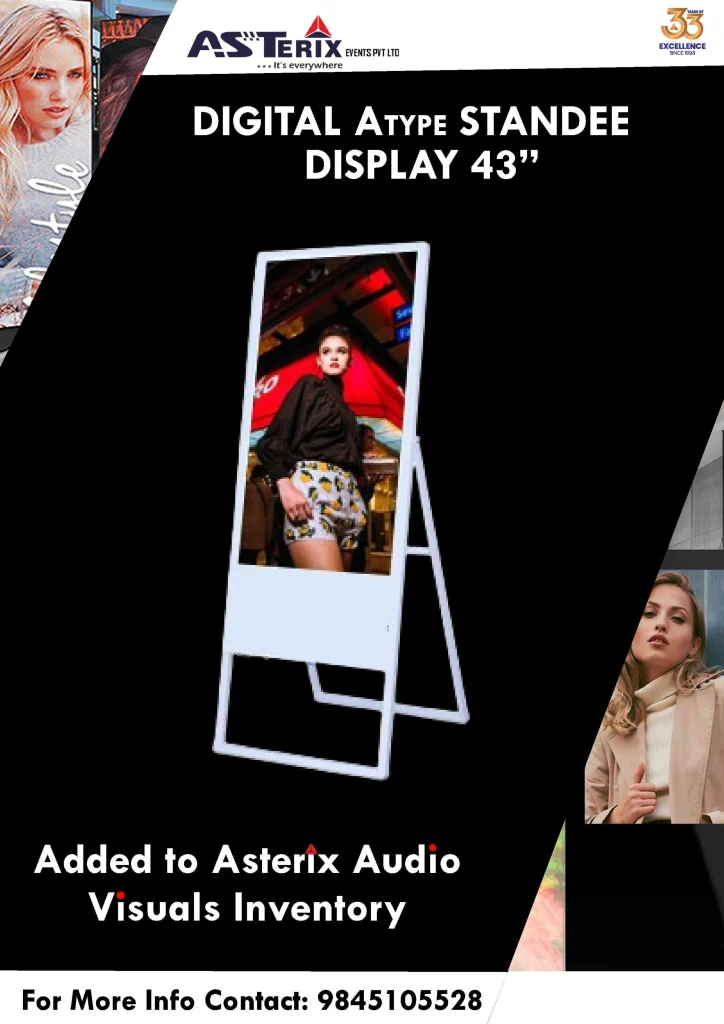 Video Inventory-DIGITAL ATYPE STANDEE