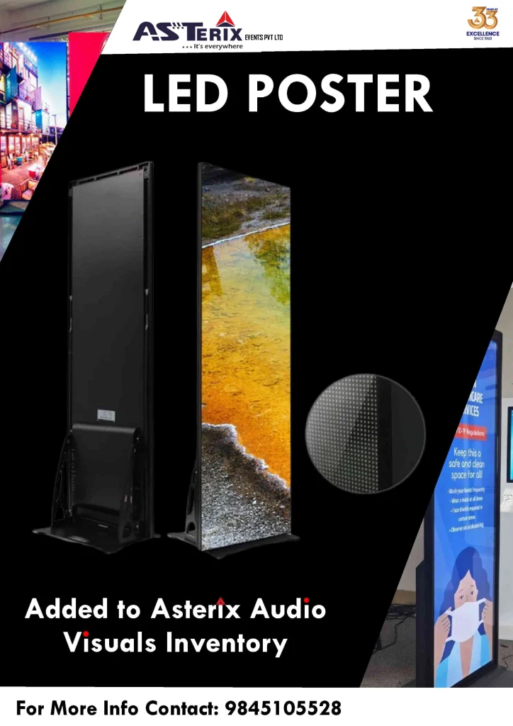 Video Inventory-LED POSTER