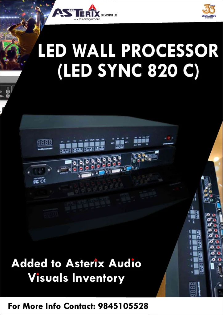 Video Inventory-LED WALL PROCESSOR