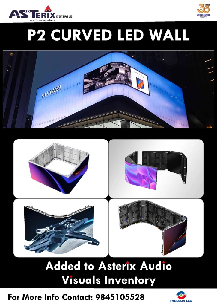 Video Inventory-P2 CURVED LED WALL