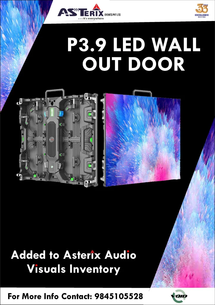 Video Inventory-P3.9 LED WALL